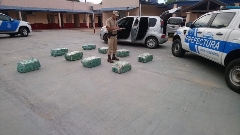Itá Ibaté: decomisan cargamento de marihuana valuado en más de 5 millones y medio de pesos