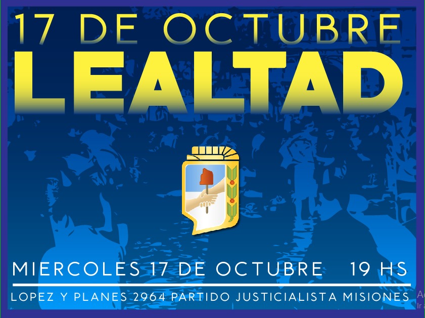 Hoy se celebra el Día de la Lealtad Peronista