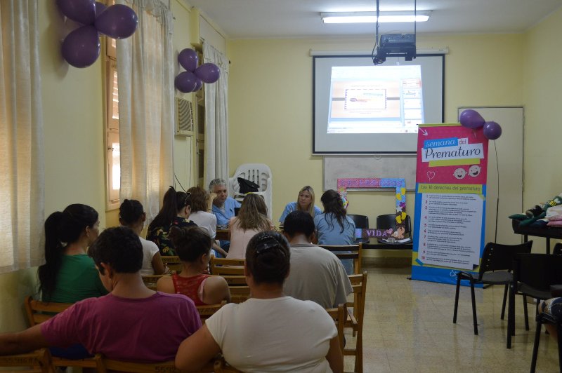 Comenzaron las actividades por la Semana del Prematuro en el Hospital ...