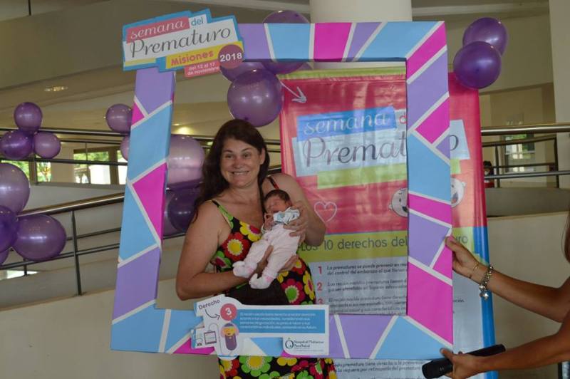 Comenzaron las actividades por la Semana del Prematuro en el Hospital ...