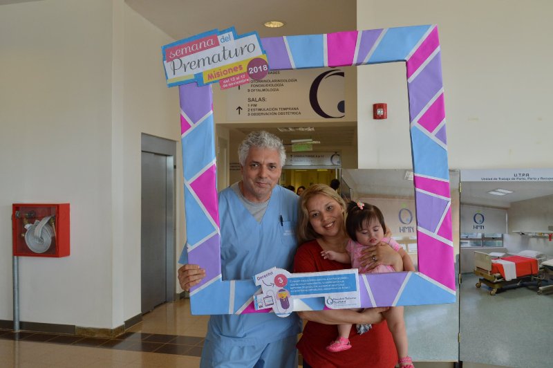 Comenzaron las actividades por la Semana del Prematuro en el Hospital ...