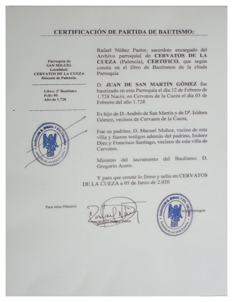 La Legislatura recibió documentación vinculada al general San Martín