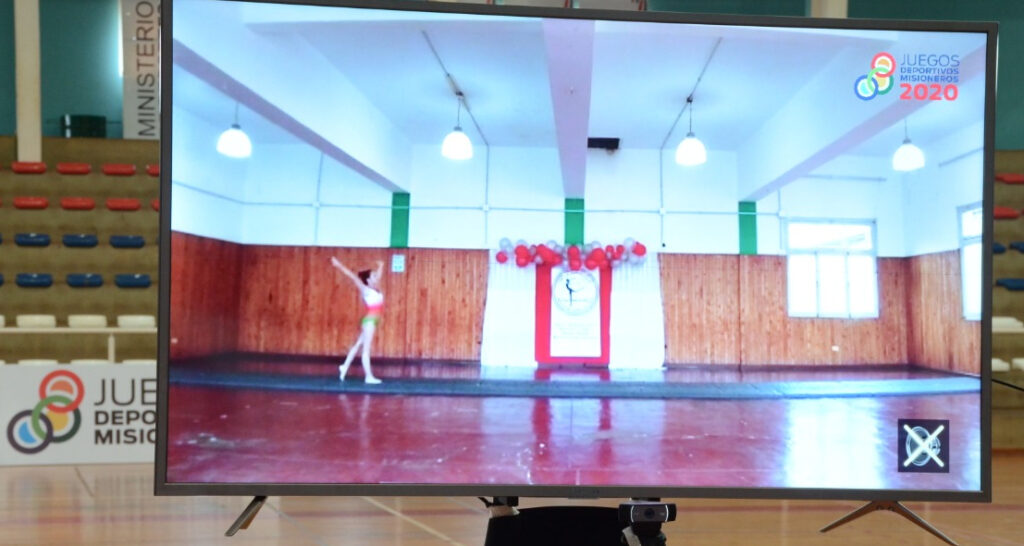 Juegos Deportivos Misioneros: la disciplina gimnasia artística se destacó en su presentación virtual