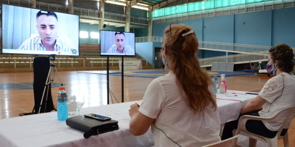 Juegos Deportivos Misioneros: la disciplina gimnasia artística se destacó en su presentación virtual