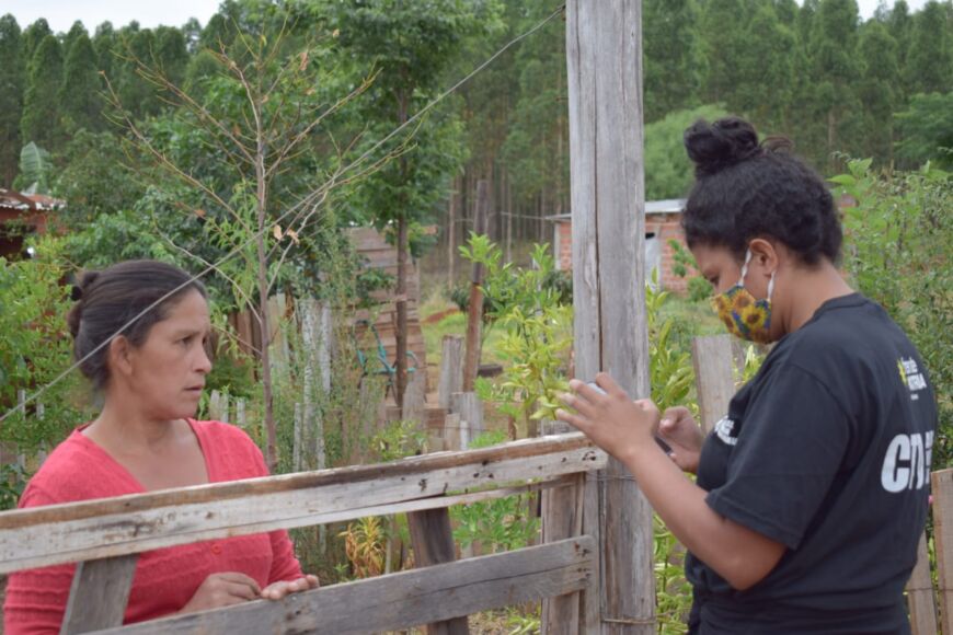 Posadas: comenzaron los trabajos de relevamiento por el servicio de agua potable en el barrio El Porvenir II