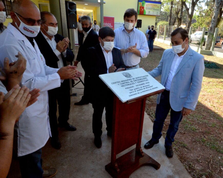 Inauguraron el Centro Misionero de Investigación y Control de Enfermedades en Posadas