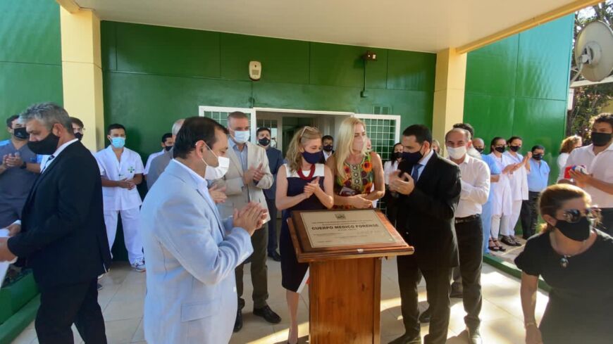 Posadas: inauguraron las nuevas instalaciones de la morgue judicial