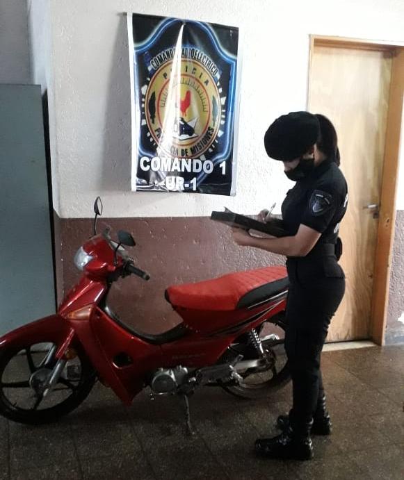 Dos motos robadas fueron recuperadas en Posadas y Aristóbulo del Valle