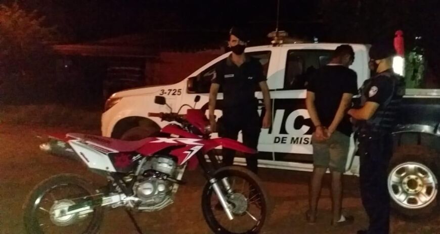 Posadas y Eldorado: en dos procedimientos recuperaron motos robadas y detuvieron a 4 jóvenes