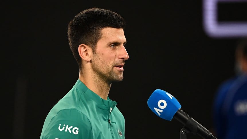 Djokovic terminó con el sueño de Karatsev y avanzó a su novena final en el Abierto de Australia