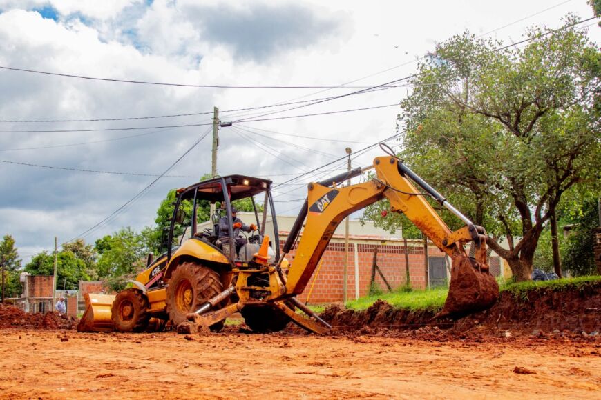 Finalizaron obra de cordón cuneta en las chacras 150 y 151 de Posadas