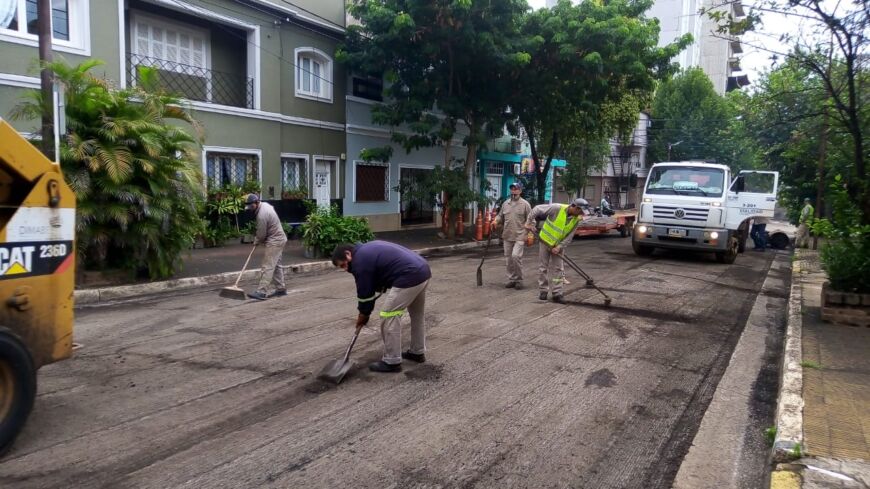 Posadas: culminaron obras de reasfaltado dentro de las cuatro avenidas