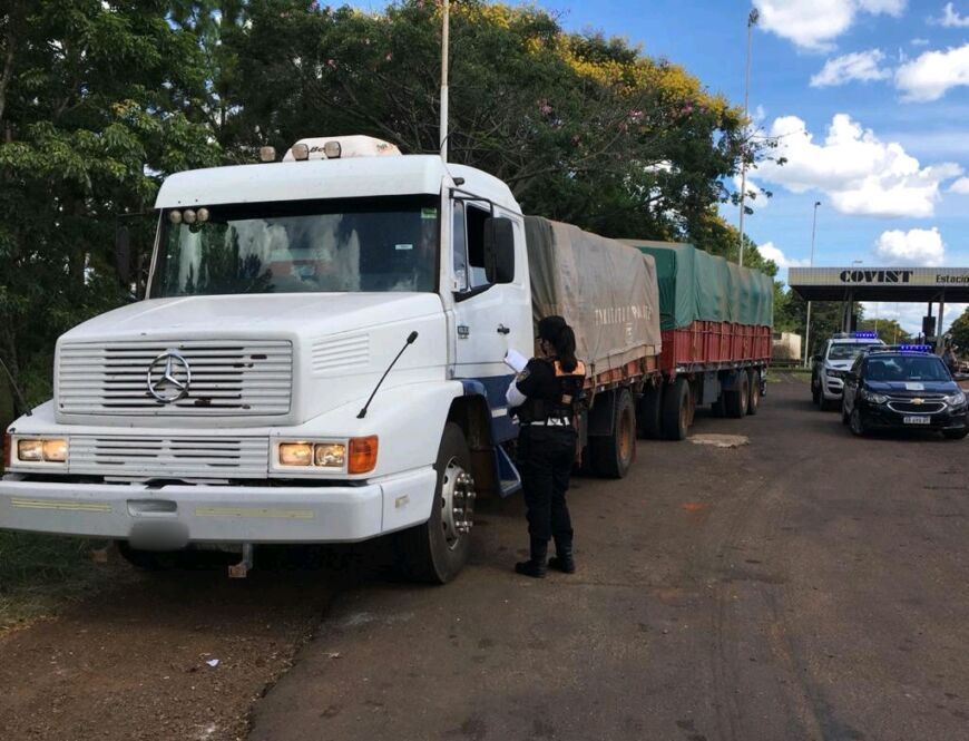 Detectaron otros dos camiones que transportaban soja ilegalmente: ahora en Fachinal