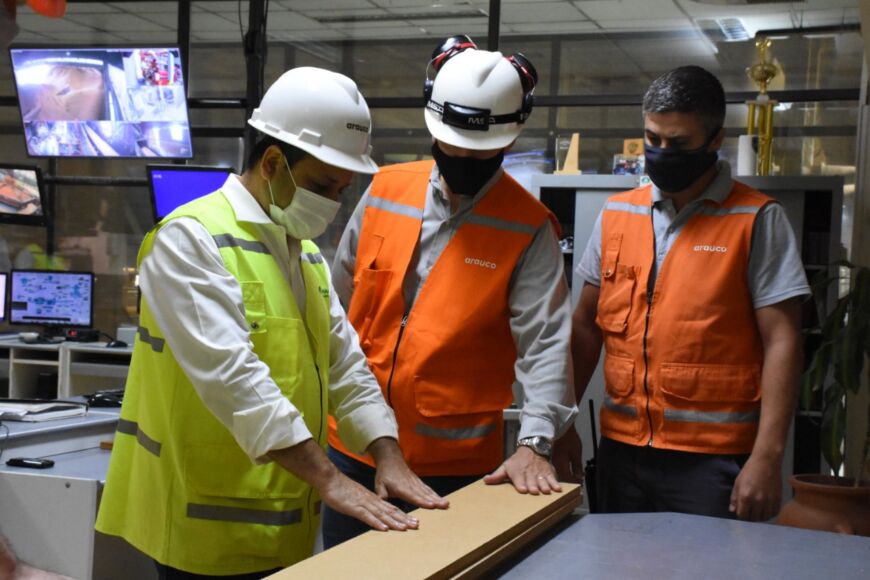 Puerto Piray: inauguraron la nueva caldera de la planta de Arauco