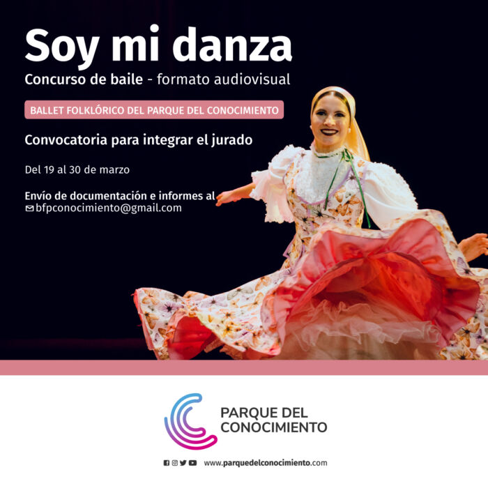 Parque del Conocimiento: se abre la convocatoria para ser jurado de “Soy mi Danza”