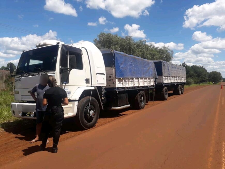 Interceptaron nuevamente un camión que intentó ingresar a Misiones con soja