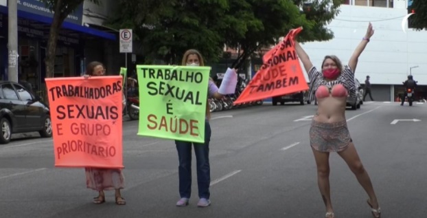 Brasil: trabajadoras sexuales piden ser prioridad ante el grupo de vacunación