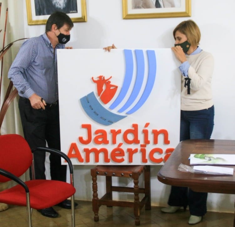 El Municipio de Jardín América presentó su nueva marca