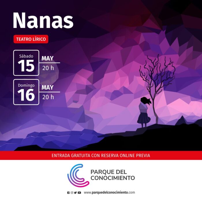 Este fin de semana se presentará "Nanas" en el Teatro lírico de Posadas