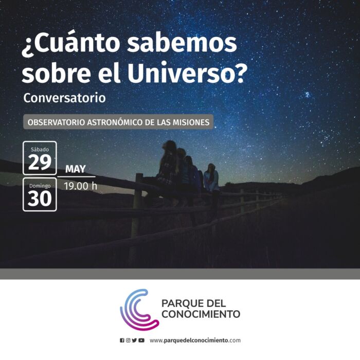 Desarrollarán un Conversatorio en el Observatorio del Parque del Conocimiento