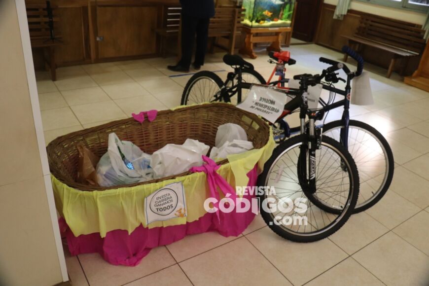 La bicicleteada simbólica del Roque tuvo un récord de donaciones