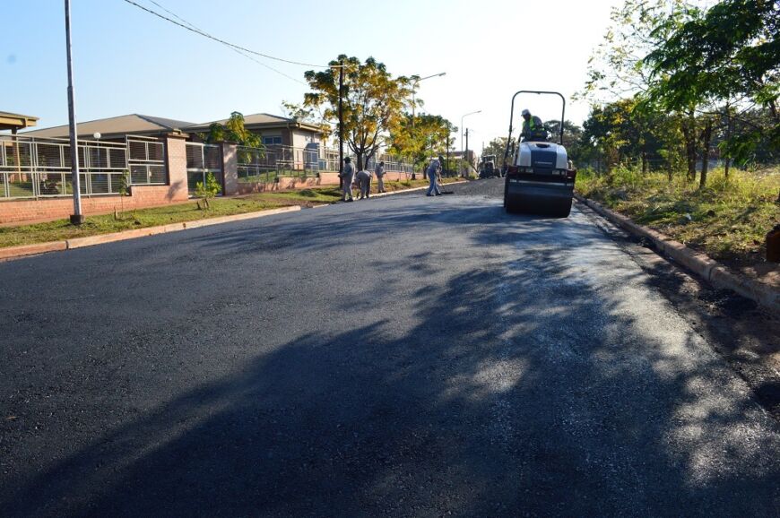 Posadas: finalizaron la reparación de una calle en Itaembé Miní Oeste